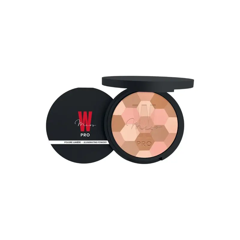 Miss w pro Illuminating Powder, 210 Light Skin Tones (8.50g)