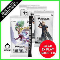 1x or 2x- CB 3 or 6x Play Bundle Final Fantasy - Collector Booster Pack - (FIN) - MTG - Magic the Gathering