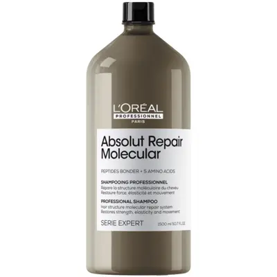 L'Oreal Professionnel, Serie Expert Absolut Repair Molecular, Shampoo for hair, Repairing, 1500 ml