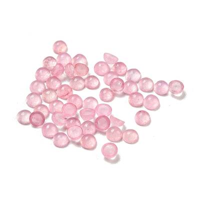 Natural White Jade Dyed Cabochons