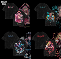 [COLLECTION] Hashira Demon Slayer Tee – Rengoku, Giyu, Tengen, Obanai, Gyomei, Mitsuri Vintage Washed Oversized T-Shirt, An...