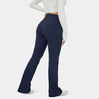 Halara High Waisted Back Pocket Flare Yoga Leggings Summertok #Outdoorfun #Coachella Stretchable Activewear