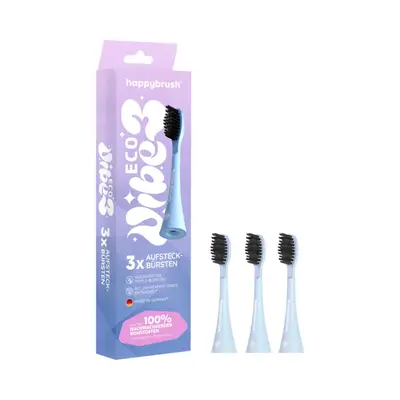 happybrush Eco VIBE 3+ - Sunrise Brush Heads