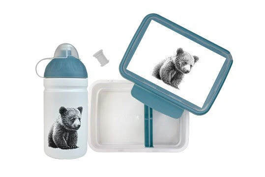 Bear Set Cuba R&b with Bottle and Lunch Container