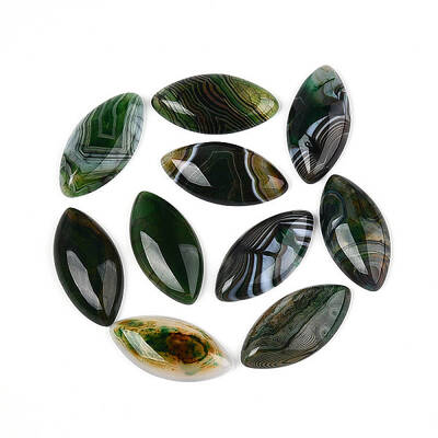 Natural Brazilian Agate Cabochons