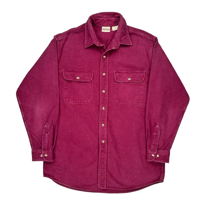 Field & Stream Flannel Shirt - XL Pink Cotton