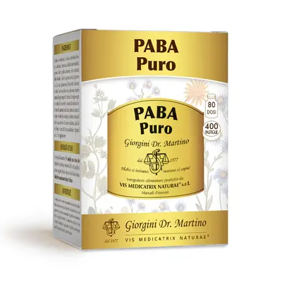 Dr Giorgini Paba Puro 400 tablets of 500 mg - 200 g
