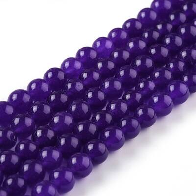 Natural White Jade Beads