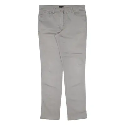 ESCADA Womens Trousers Grey Slim Straight W32 L31