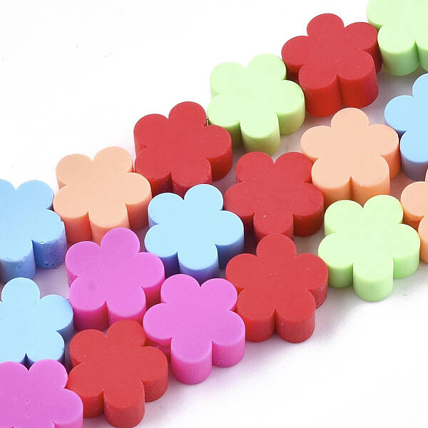 Handmade Polymer Clay Beads Strands