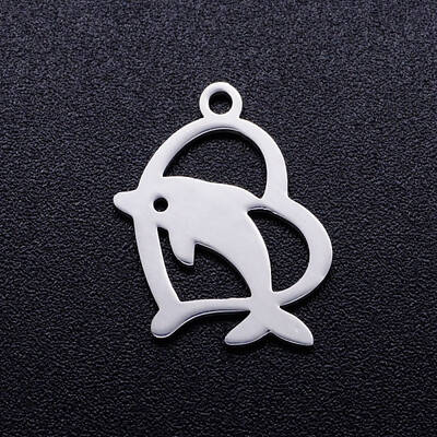 Non-Tarnish 201 Stainless Steel Hollow Pendants