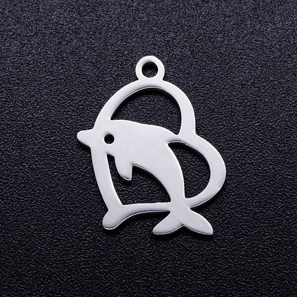 Non-Tarnish 201 Stainless Steel Hollow Pendants