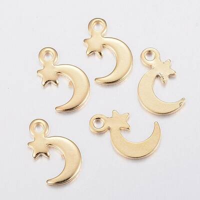 201 Stainless Steel Charms