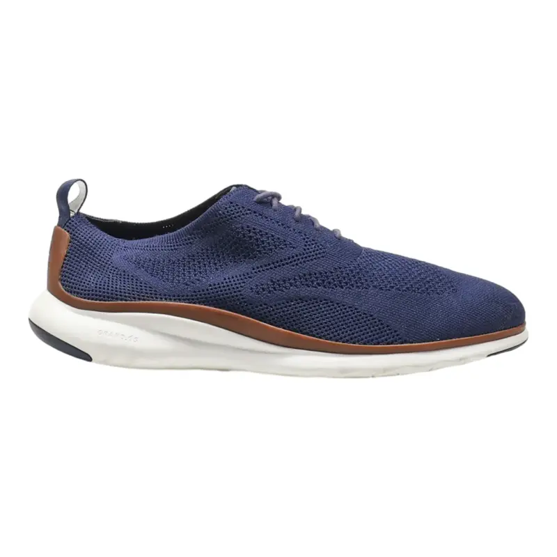 COLE HAAN Sneaker Trainers Blue Synthetic Mens UK 11