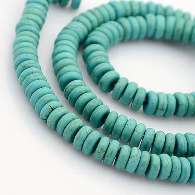 Synthetic Turquoise Beads Strands