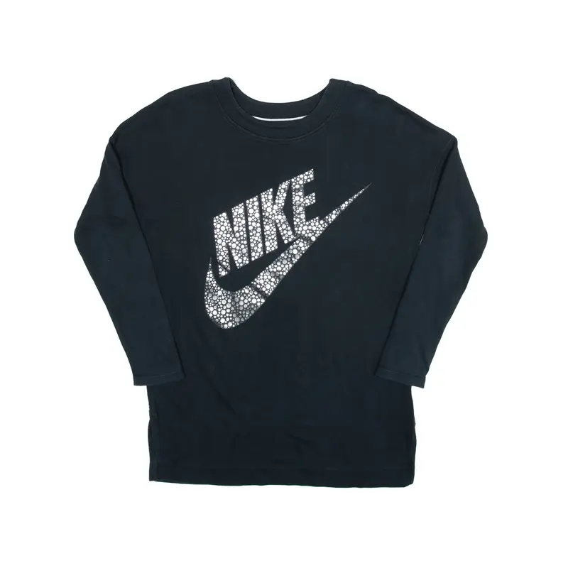 NIKE Sweatshirt Black Womens S