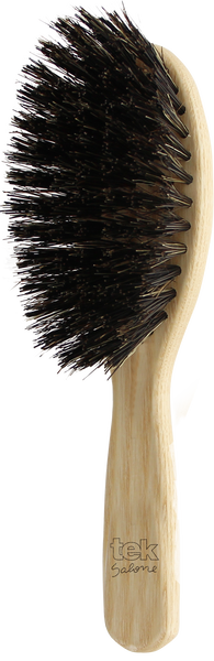 Tek - Small Oval Brush with Boar Hair Bristles and Nylon
