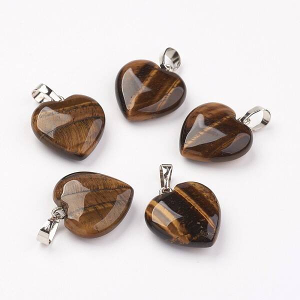 Natural Tiger Eye Pendants