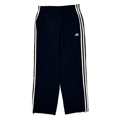 Age 13-14 Adidas Tracksuit - Large Black Polyester