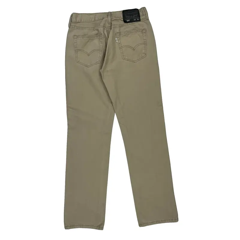 Levis Trousers - 29W 32L Beige Cotton
