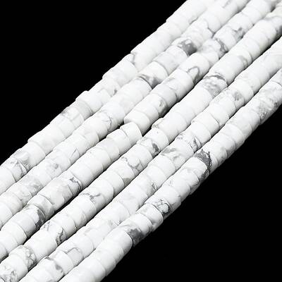 Natural Howlite Beads Strands