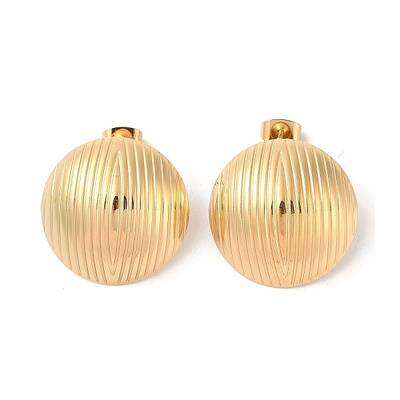 Ion Plating(IP) 304 Stainless Steel Stud Earrings for Women