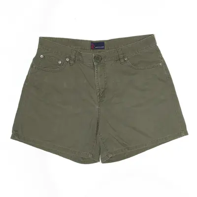 NAUTICA Shorts Green Regular Casual Womens S W32