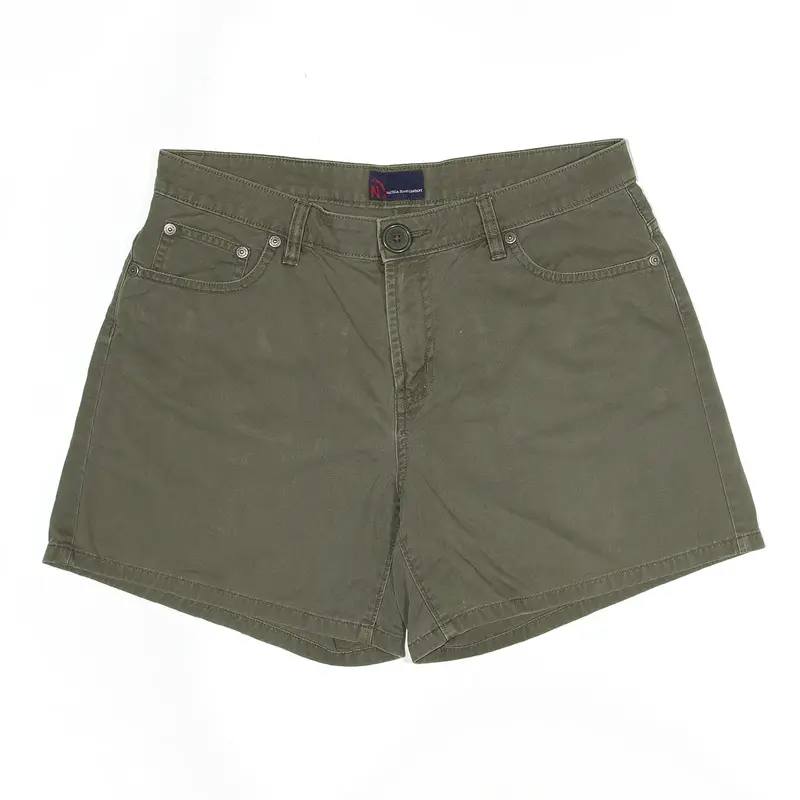 NAUTICA Shorts Green Regular Casual Womens S W32