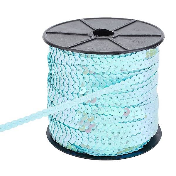 Lt.Blue With AB Color Paillette/Sequins Roll