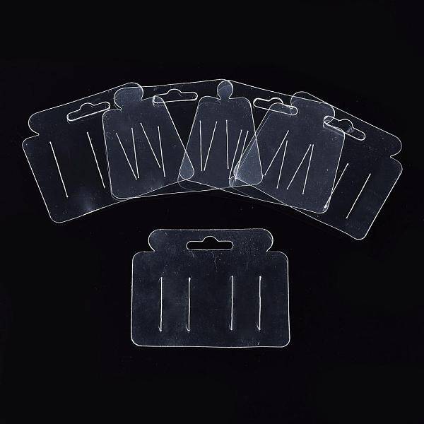 Plastic Hair Clip Display Cards