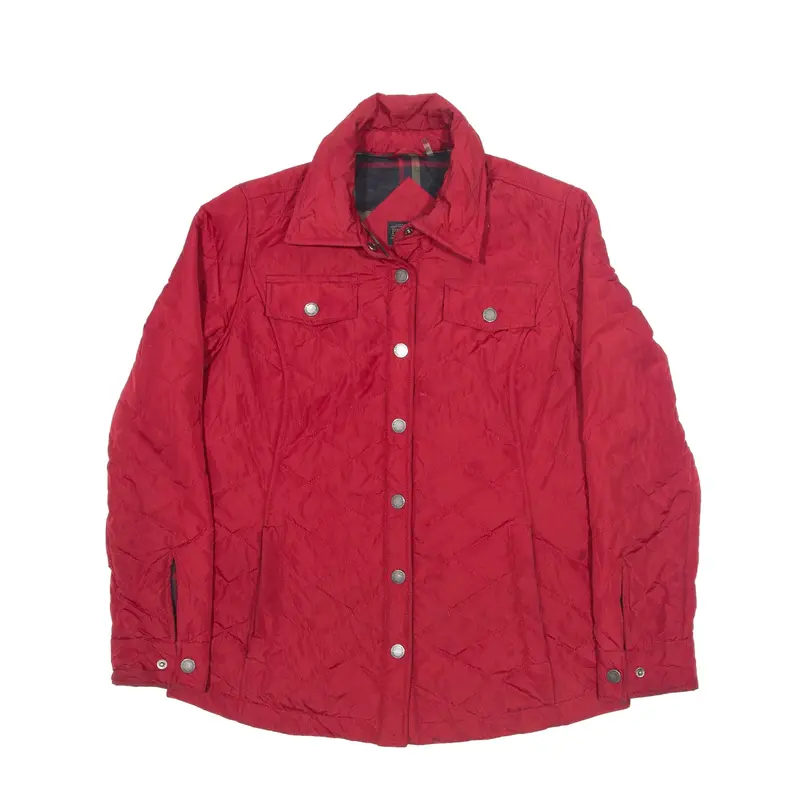 PENDLETON Insulated Quilted Jacket Red Womens M