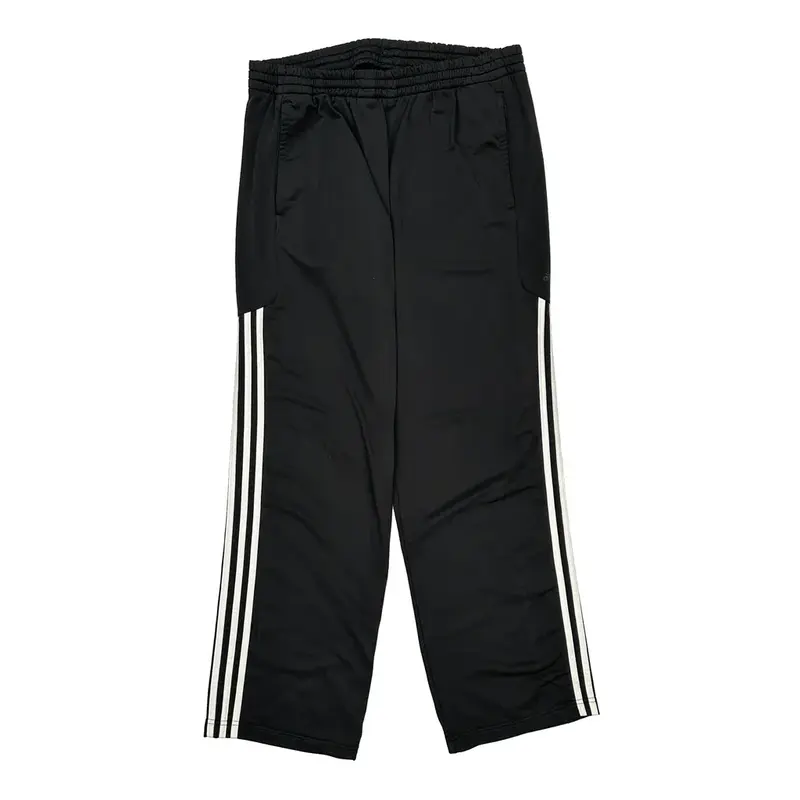 Three Stripes Adidas Tracksuit - Medium Black Polyester