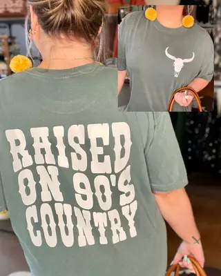 Raised On 90s Country Tshirt