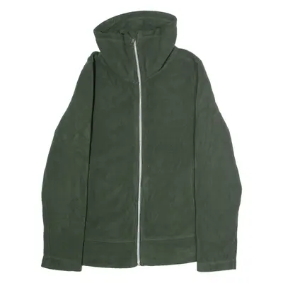 CALVIN KLEIN PERFORMANCE Womens Fleece Jacket Green XS