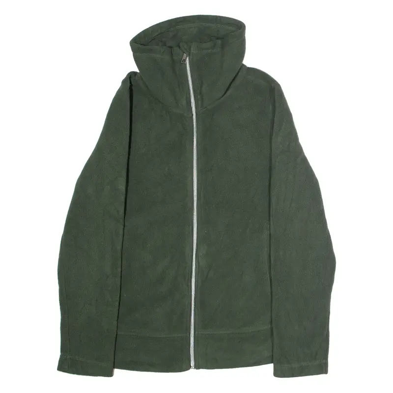 CALVIN KLEIN PERFORMANCE Womens Fleece Jacket Green XS
