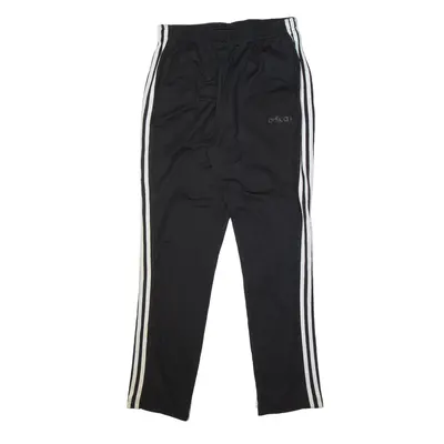 ADIDAS Track Pants Black Straight Mens L W28 L29