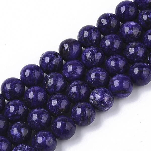 Natural Charoite Beads Strands