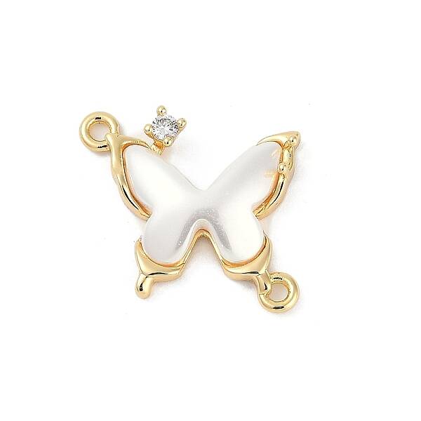 Brass ABS Plastic Connector Charms