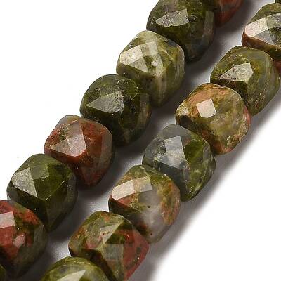Natural Unakite Beads Strands