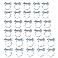 Fuel Injection Hose Clamp / Auto Fuel Clamps 30 Pieces 1/4\