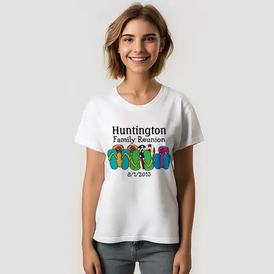 Family Reunion Beach Vacation Custom T-Shirt