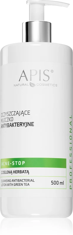 Apis Natural Cosmetics Acne-Stop Home TerApis cleansing milk with green tea 500 ml