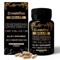 Coretribe Shilajit Capsules with Sea Moss & Ashwagandha Natural 10 in 1 Formula For Energy & Immune Support | Lab-Tested For ...