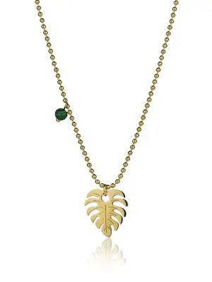 Emily Westwood Collana Originale Placcata Oro Leaf Katherine Ewn23043G