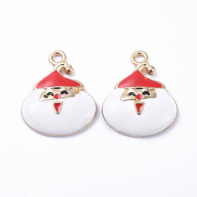 Golden Plated Alloy Enamel Pendants