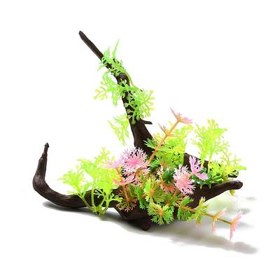 Plastic Artificial Tree Root Plants Decor