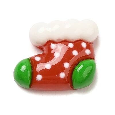 Christmas Theme Opaque Resin Cabochons