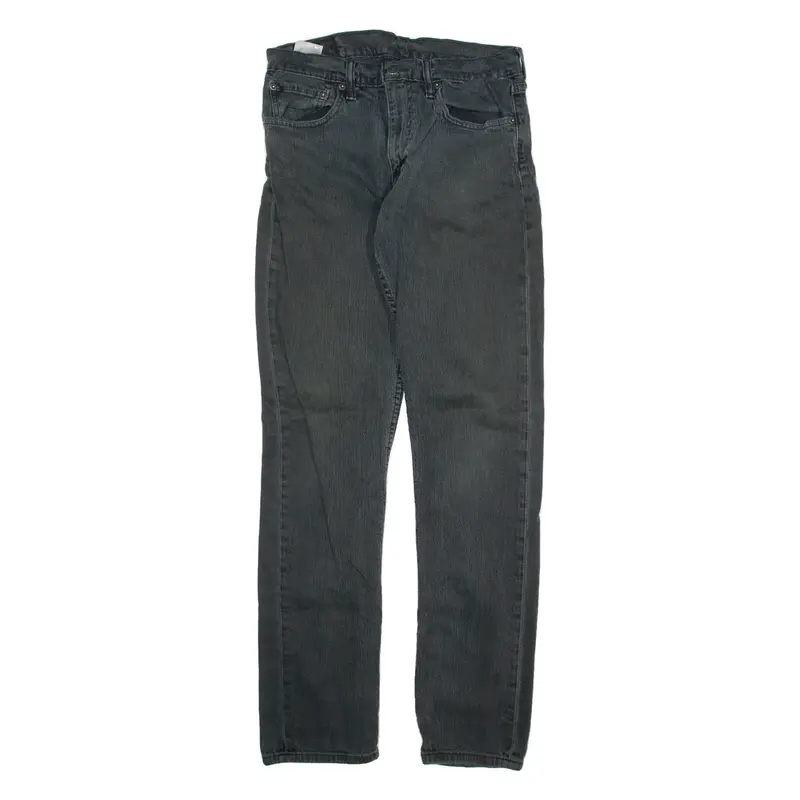 LEVI'S Mens Jeans Green Regular Straight W30 L30