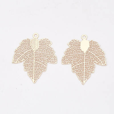 Autumn Theme Brass Pendants