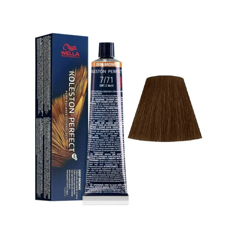 Wella Kp Deep Browns 7-71 60ml
